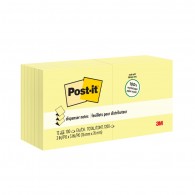 NOTA ADHESIVA  POP-UP AMARILLO R330 7.6 X 7.6 CM 12 UN X 100 HOJAS