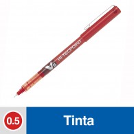 LAPIZ TINTA HI TECPOINT V5 PUNTA FINA ROJO  0.5 MM