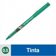 LAPIZ TINTA HI TECPOINT V5 PUNTA FINA VERDE 0.5 MM