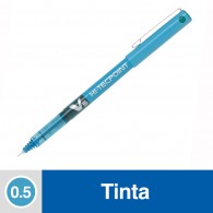 LAPIZ TINTA HI TECPOINT V5 PUNTA FINA CELESTE 0.5 MM