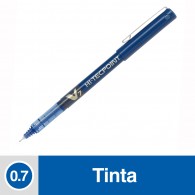 LAPIZ TINTA HI TECPOINT V7 PUNTA MEDIA AZUL 0.7 MM