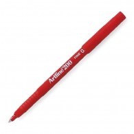 LÁPIZ FIBRA 0.4MM ROJO 200 ARTLINE