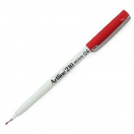 LÁPIZ FIBRA 0.6MM ROJO 210 ARTLINE