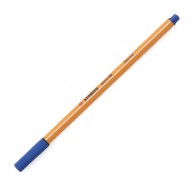 LÁPIZ FIBRA CUERPO HEXAGONAL PLÁSTICO PUNTA FINA 88 0,4 MM AZUL STABILO 