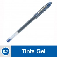 LAPIZ TINTA GEL 0.7 MM PUNTA MEDIA AZUL SUPER GEL