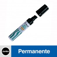 MARCADOR PERMANENTE RECARGABLE PUNTA BISELADA SCA6600 NEGRO