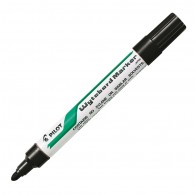 MARCADOR PIZARRA RECARGABLE PUNTA REDONDA COLOR NEGRO WBMA TM