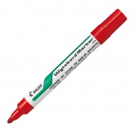 MARCADOR PIZARRA RECARGABLE PUNTA REDONDA COLOR ROJO WBMA TM