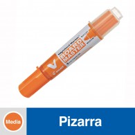 MARCADOR PIZARRA RECARGABLE PUNTA REDONDA V BOARD NARANJO