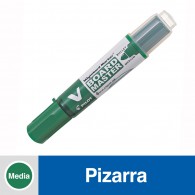 MARCADOR PIZARRA PUNTA REDONDA  V BOARD VERDE