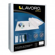 ARCHIVADOR CATALOGO CARTA  2.A.D 1/2 BLANCO