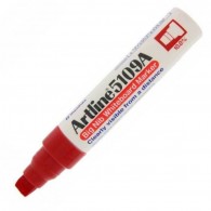MARCADOR PIZARRA JUMBO PUNTA BISELADA 5109 COLOR ROJO