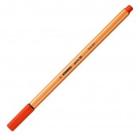 LAPIZ FIBRA POINT 88 ROJO 0.4 MM