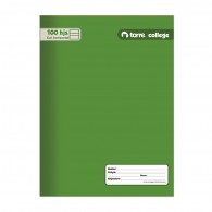 CUADERNO COLLEGE LISO CALIGRAFIA HORIZONTAL 100 HOJAS