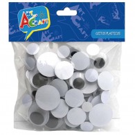 OJITOS PLASTICOS TAM SURTIDOS 42 UN