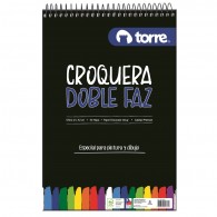 CROQUERA OFICIO 21 X 32 CM 50 HOJAS