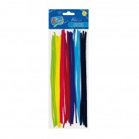 LIMPIAPIPAS COLORES SURTIDOS 30 CM 30 UN