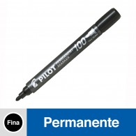 MARCADOR PERMANENTE PUNTA FINA SCA100 NEGRO