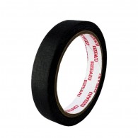 CINTA ADHESIVA ENMASCARAR NEGRA 18 MM 20 MT