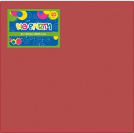 SERVILLETA ROJA 25X25 CM 20 PIEZAS