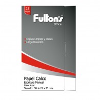 PAPEL CALCO LAPIZ OFICIO AZUL 25 HOJAS