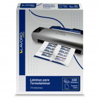LAMINA PARA TERMOLAMINAR CARTA 75 MICRONES