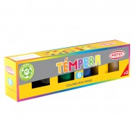 TEMPERA 6 COLORES 15 ML
