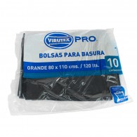 BOLSA BASURA PLANA 80X110 10 UN