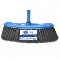 ESCOBILLON EXTERIOR PLASTICO FIBRA DURA PRO AZUL