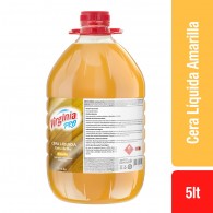 CERA LIQUIDA PISO DE MADERA 5 LT AMARILLA