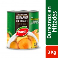 DURAZNOS MITADES GALON 3 KG