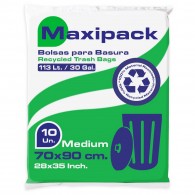 BOLSA BASURA PLANA 70 X 90 10 UN