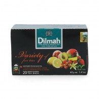 TE NEGRO CEYLAN SABORES SURTIDOS DE FRUTAS 20 BOLSITAS