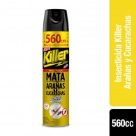 INSECTICIDA AEROSOL ARAÑAS Y CUCARACHAS 560 CC