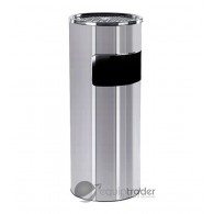 BASURERO ACERO INOXIDABLE CENICERO 30 LT