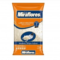 ARROZ GRADO 2 LARGO ANCHO 1 KILO MIRAFLORES 