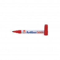 MARCADOR PIZARRA ARTLINE RECARGABLE PUNTA REDONDA  CUERPO METAL  WBMA-TM ROJO 