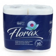  PAPEL HIGIÉNICO 4 X 30 METROS FLORAX