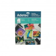 PAPEL FOTOGRAFÍA BRILLANTE INKJET 20 HOJAS  CARTA 235 GR ADETEC