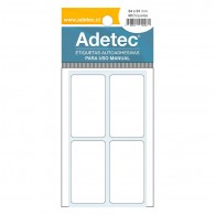 ETIQUETA SOBRE 34X61 40 UNIDADES ADETEC