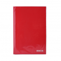 CARPETA PLASTIFICADA CON GUSANO OFICIO ROJA