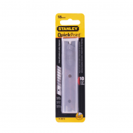 REPUESTO CUCHILLO GRANDE / 18MM 10 UNIDADES STANLEY