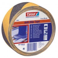 CINTA ANTIDESLIZANTE AMARILLO/NEGRO 5X50 TESA