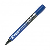 MARCADOR PERMANENTE PUNTA FINA SCAP COLOR AZUL DESECHABLE