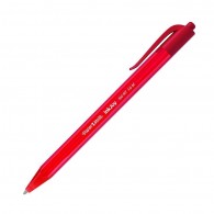 LAPIZ PASTA 1.0MM CRISTAL ROJO RETRACTIL INKJOY