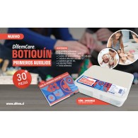 BOTIQUIN PRIMEROS AUXILIOS 30 PIEZAS