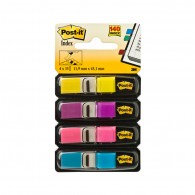 BANDERITAS ADHESIVAS TAPE FLAGS 683-4 SEÑALIZADOR MINI COLOR NEON
