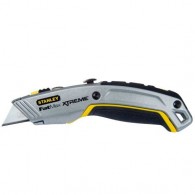 CUCHILLO CARTONERO 10-789 TRABAJO PESADO DOBLE HOJA STANLEY