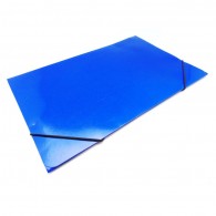 CARPETA ELASTICO CARTULINA AZUL