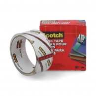 CINTA ADHESIVA PARA LIBROS TRANSPARENTE 845 SCOTCH 7,5 CM 38,1 MM X 13 METROS 3M